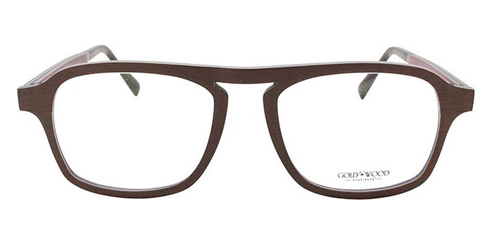 Gold & Wood® ERIS 02 G&W ERIS 02 43 52 - 43 - Glossywood/Brown Tanganyika/Burgundy Bolivar Eyeglasses