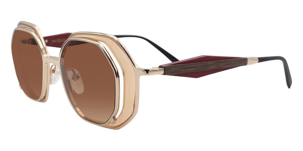 Gold & Wood® Artemis01 G&W GWARTEMIS01-Mr - GWARTEMIS01-MR Sunglasses