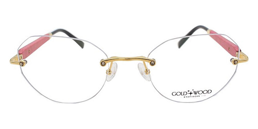 Gold & Wood® Iris 01 G&W IRIS 01 A84 Couleur BoFu  - K06 Branche A84 Couleur BoFu Eyeglasses