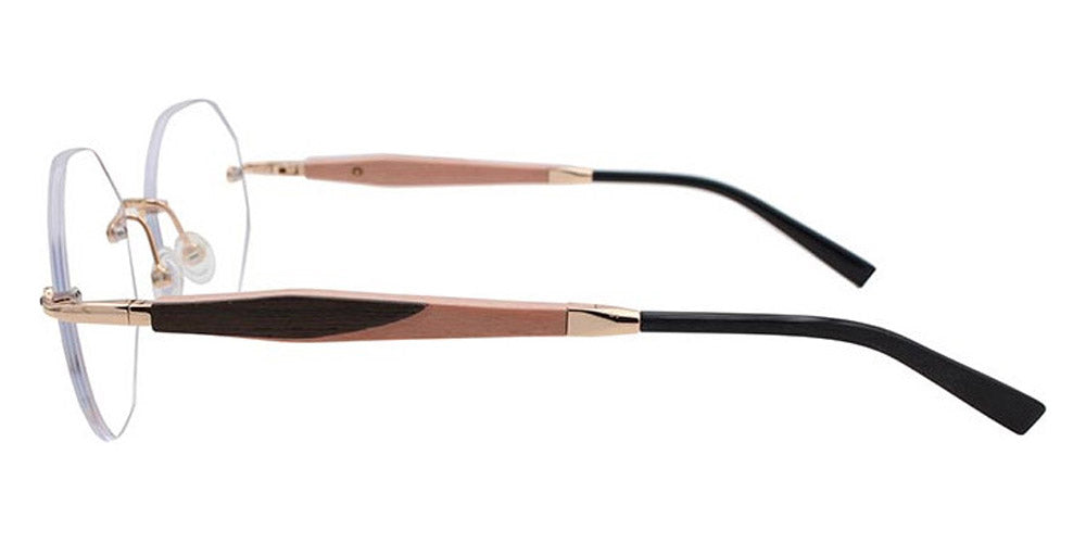 Gold & Wood® Iris 02 G&W IRIS 02 A78 Couleur MaRp  - K00 Branche A78 Couleur MaRp Eyeglasses