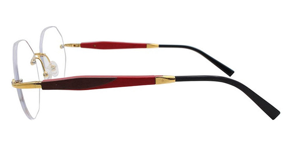 Gold & Wood® Iris 02 G&W IRIS 02 A78 Couleur AuRo  - K06 Branche A78 Couleur AuRo Eyeglasses