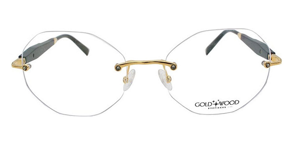 Gold & Wood® Iris 02 G&W IRIS 02 A78 Couleur BpNo  - K06 Branche A78 Couleur BpNo Eyeglasses