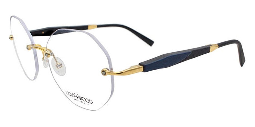 Gold & Wood® Iris 02 G&W IRIS 02 A78 Couleur BpNo  - K06 Branche A78 Couleur BpNo Eyeglasses