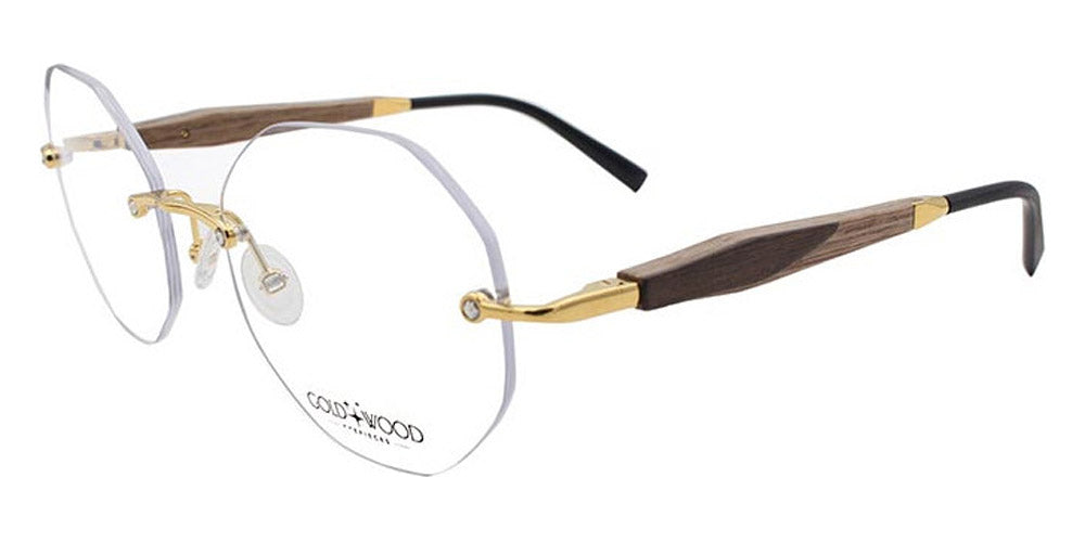 Gold & Wood® Iris 02 G&W IRIS 02 A78 Couleur MaBe  - K06 Branche A78 Couleur MaBe Eyeglasses