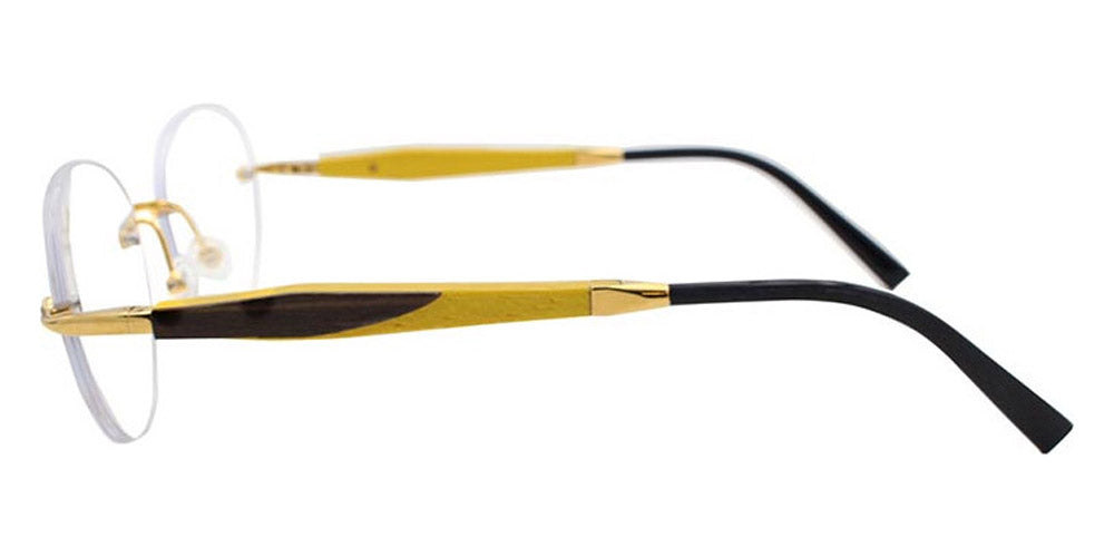 Gold & Wood® Iris 03 G&W IRIS 03 A78 Couleur MjJa  - K06 Branche A78 Couleur MjJa Eyeglasses