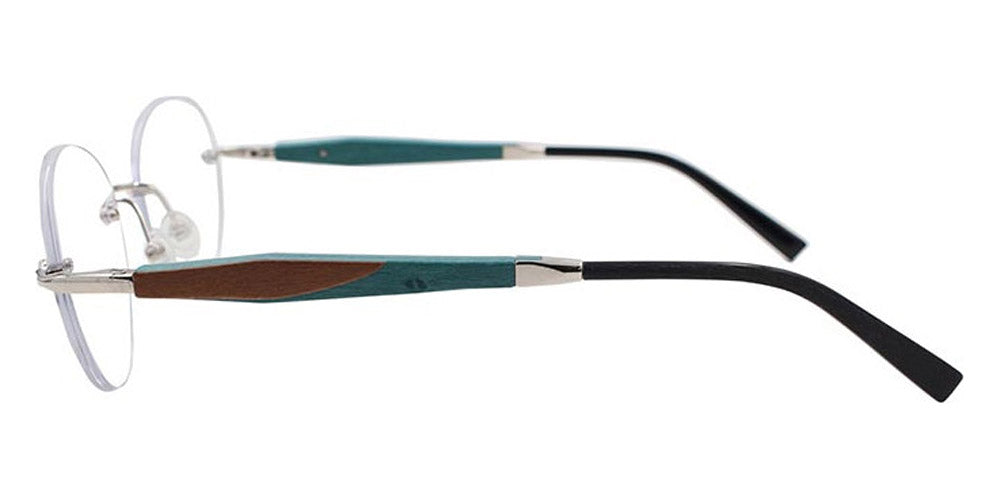 Gold & Wood® Iris 03 G&W IRIS 03 A78 Couleur BcVp  - K16 Branche A78 Couleur BcVp Eyeglasses