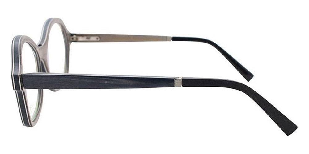 Gold & Wood® KIRA G&W KIRA 40 51 - 40 - Glossywood/Blue Jeans Bolivar/Night Blue Bolivar/Grey Eucalyptus Eyeglasses