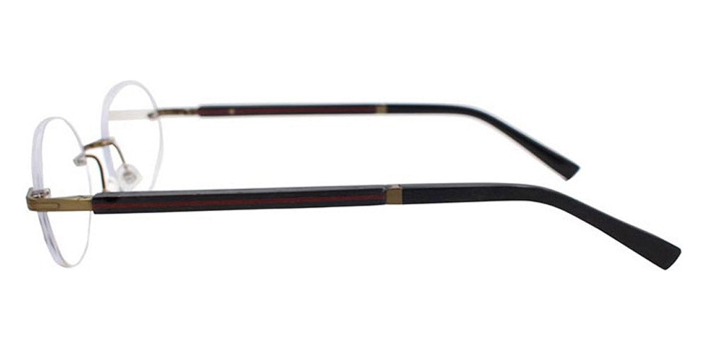 Gold & Wood® Kuma 01 G&W KUMA 01 MnBo 02  - 01-K02-A83-MnBo Col 02 Gold antic BRUSHED Eyeglasses