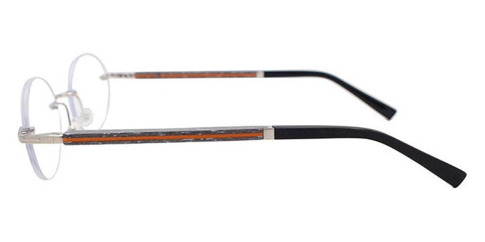 Gold & Wood® Kuma 01 G&W KUMA 01 GrOr-M 72  - 01-K72-A83-GrOr Col 72 Palladium BRUSHED Eyeglasses