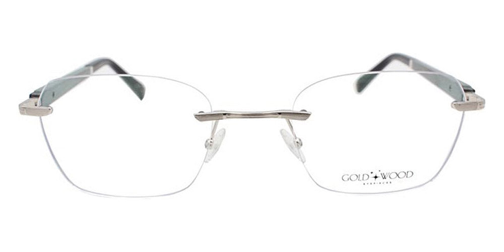 Gold & Wood® Kuma 02 G&W KUMA 02 NmGe-m 74  - 02-K27-A80-NmGe Col 74 Ruthenium BRUSHED Eyeglasses