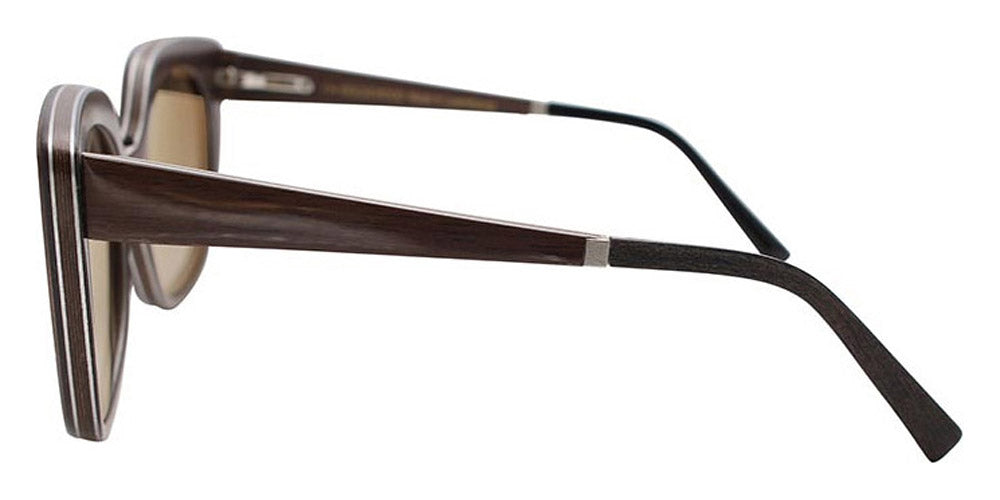 Gold & Wood® LUISA G&W LUISA 42 54 - 42 - Glossywood/Brown Tanganyika/Chestnut Tanganyika Eyeglasses