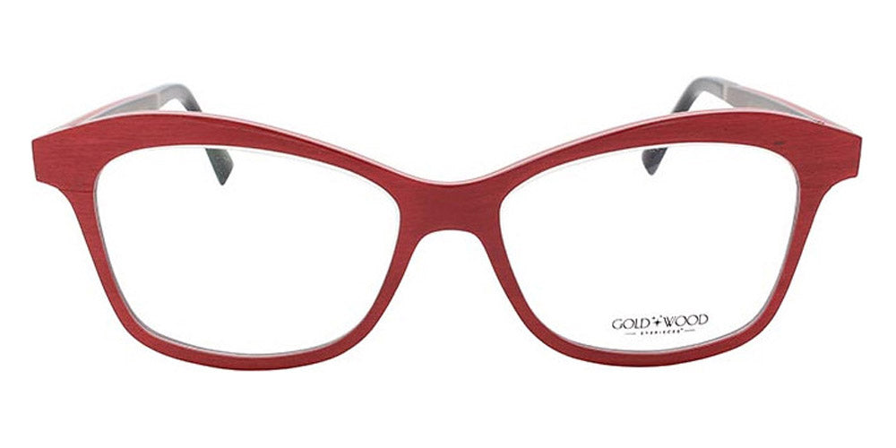 Gold & Wood® MELISSA G&W MELISSA 41 51 - 41 - Red Bolivar/Red Tanganyika/Grey Bolivar Eyeglasses