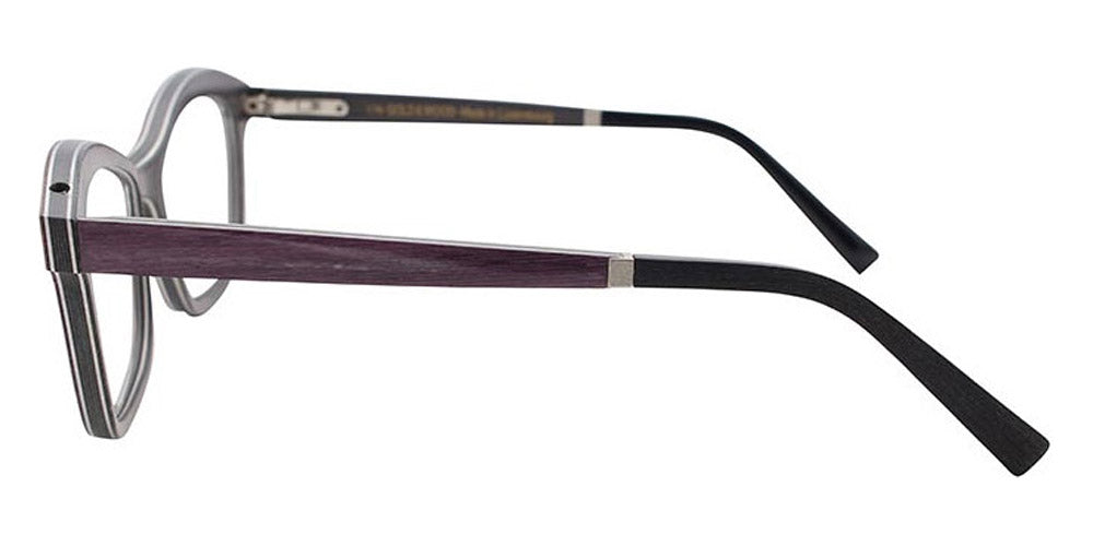 Gold & Wood® MELISSA G&W MELISSA 43 51 - 43 - Purple Tay/Grey Bolivar/Grey Oak Eyeglasses