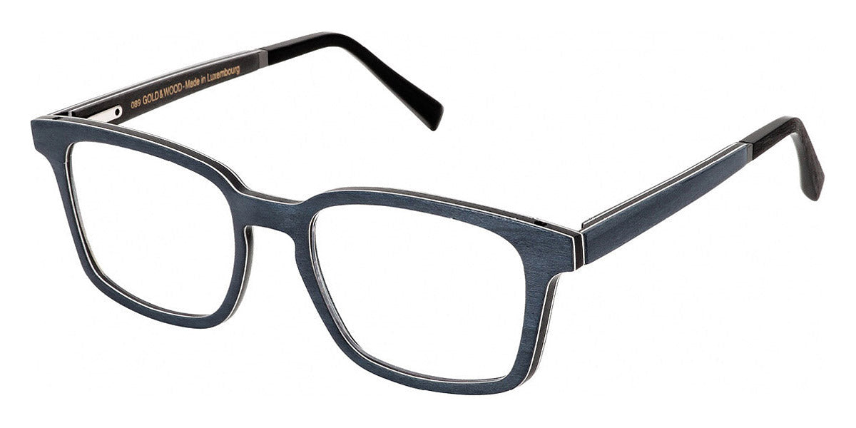 Gold & Wood® NODUS G&W NODUS 06 51 - 06 - Blue Jeans Bolivar/Grey Bolivar Eyeglasses