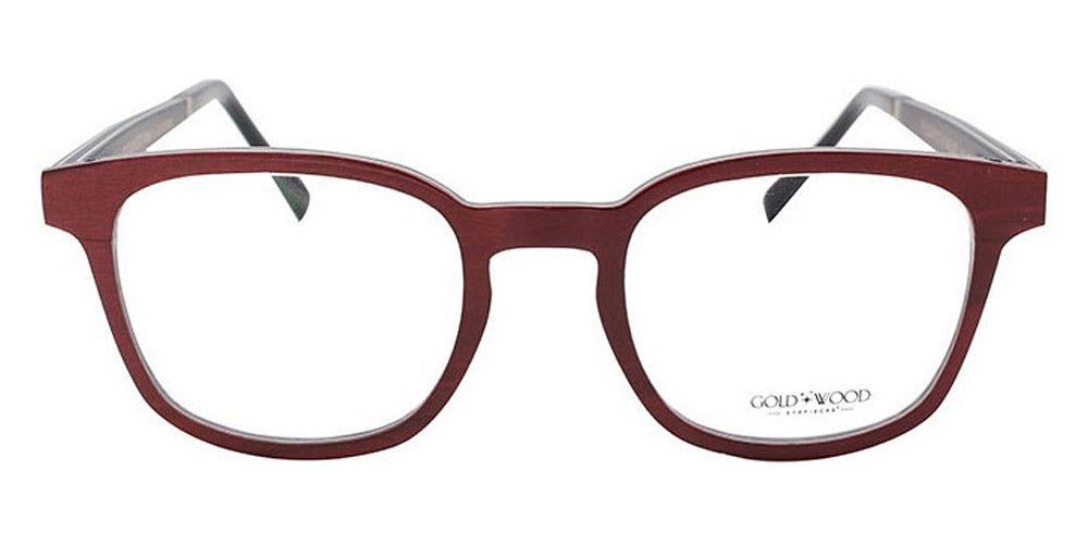 Gold & Wood® PULSAR G&W PULSAR 41 48 - 41 - Glossywood/Burgundy Bolivar/Ebony Tanganyika Eyeglasses