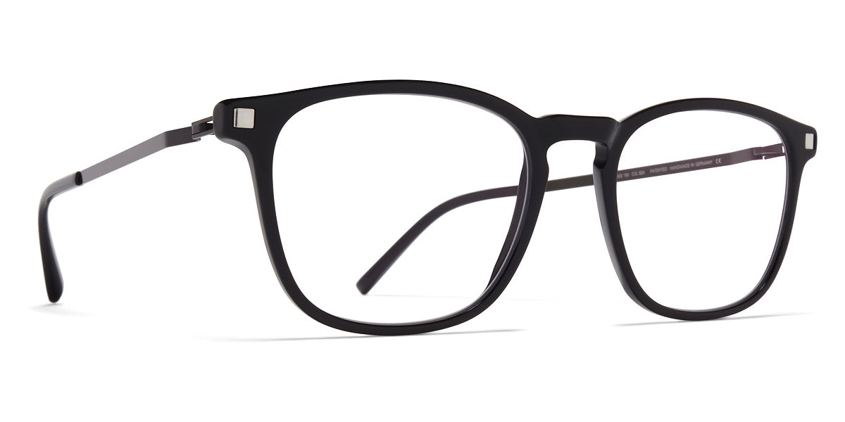 Mykita® HALDUR MYK HALDUR C95 Black/Silver/Black 52 - C95 Black/Silver/Black Eyeglasses