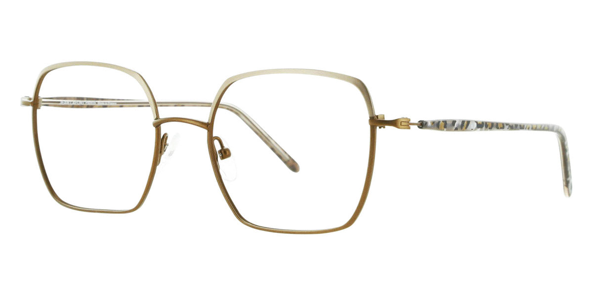 Lafont® Harlette LAF HARLETTE 5513 53 - Brown 5513 Eyeglasses