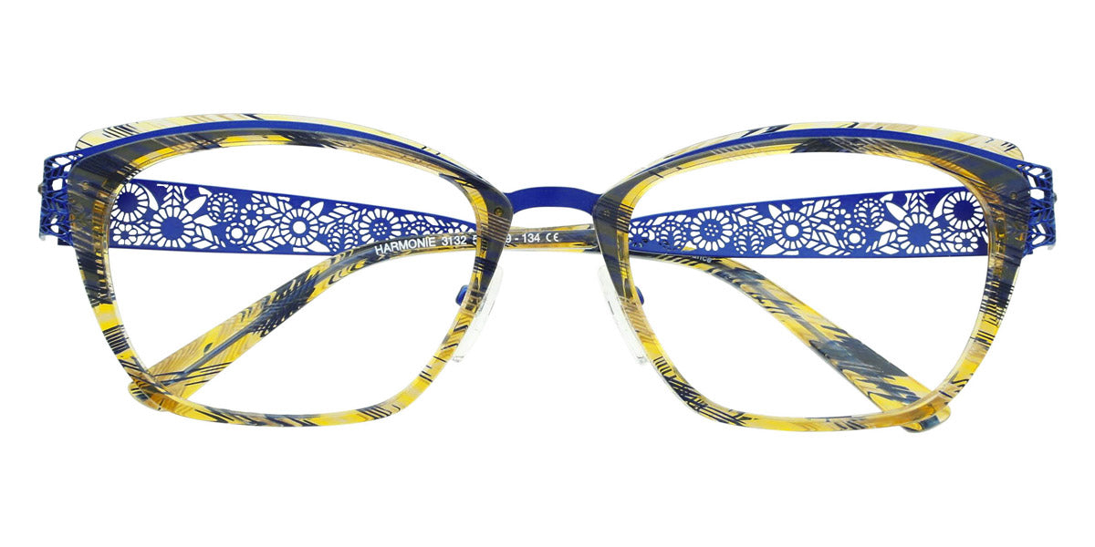 Lafont® Harmonie LAF HARMONIE 3132 52 - Blue 3132 Eyeglasses