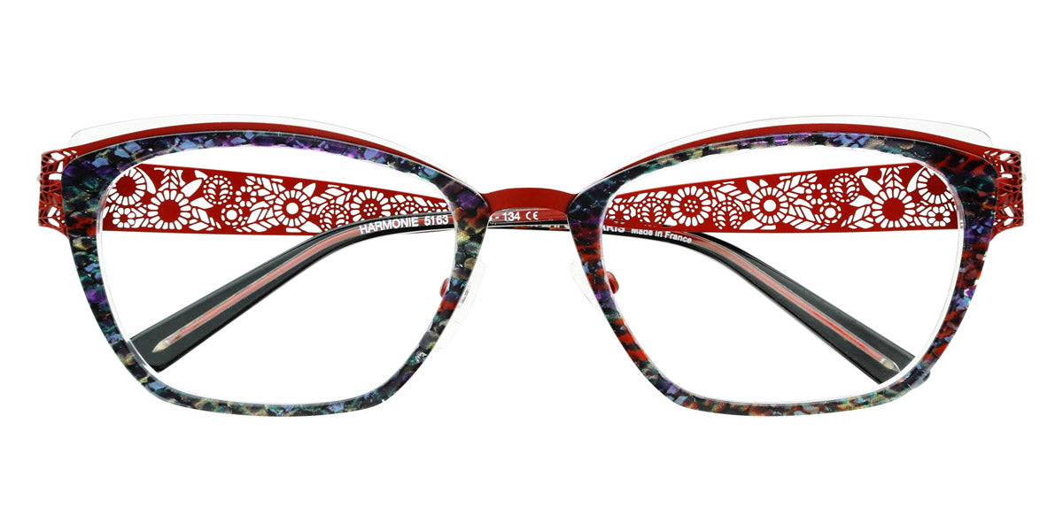 Lafont® Harmonie LAF HARMONIE 5163 52 - Red 5163 Eyeglasses