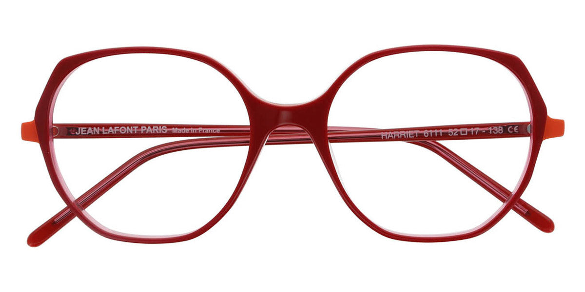 Lafont® Harriet LAF HARRIET 6111 52 - Red 6111 Eyeglasses