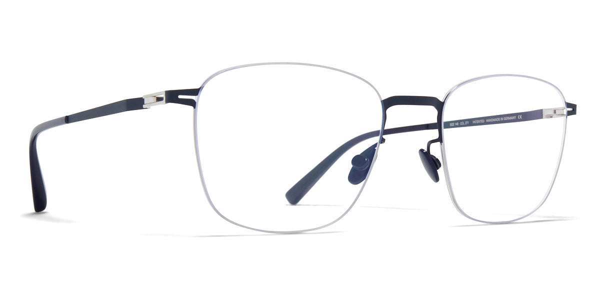 Mykita® HARU MYK HARU Silver/Indigo 51 - Silver/Indigo Eyeglasses