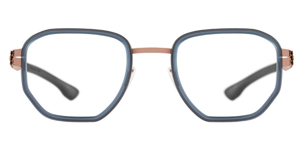 Ic! Berlin® Hiro Shiny Copper Blue Waters 46 Eyeglasses