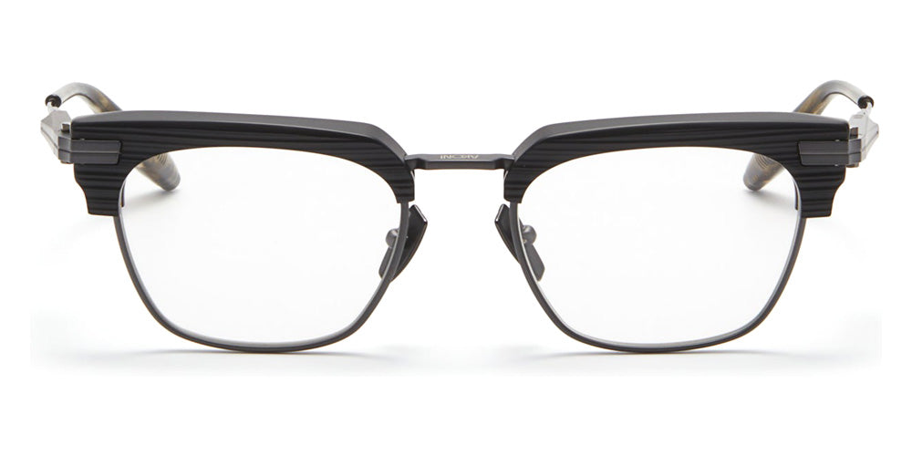 AKONI® Hubble AKO Hubble 412D 52 - Scraped Matte Black Eyeglasses