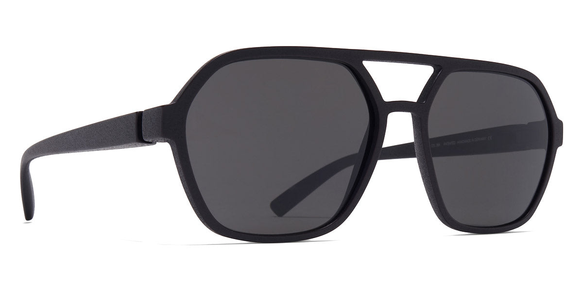 Mykita® HYDRA MYK HYDRA MD1 Pitch Black / Dark Grey Solid 57 - MD1 Pitch Black / Dark Grey Solid Sunglasses