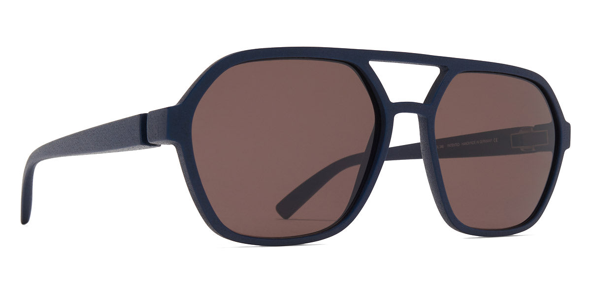 Mykita® HYDRA MYK HYDRA MD34 Indigo / Brown Solid 57 - MD34 Indigo / Brown Solid Sunglasses