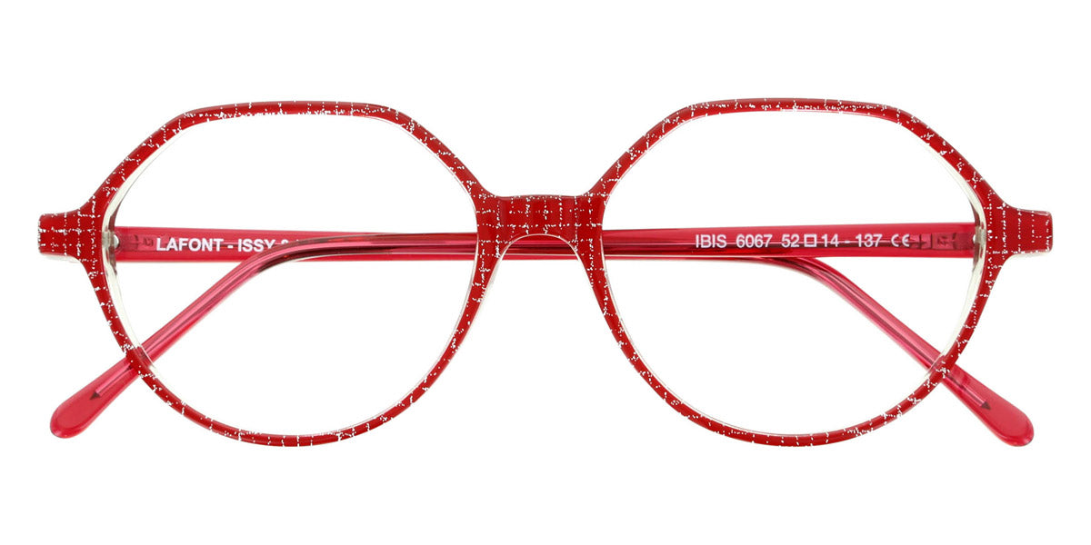 Lafont® Ibis LAF IBIS 6067 52 - Red 6067 Eyeglasses