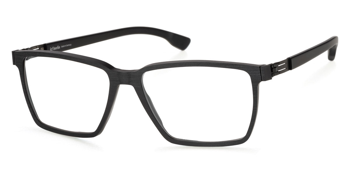 Ic! Berlin® Axis Black-Rough 55 Eyeglasses