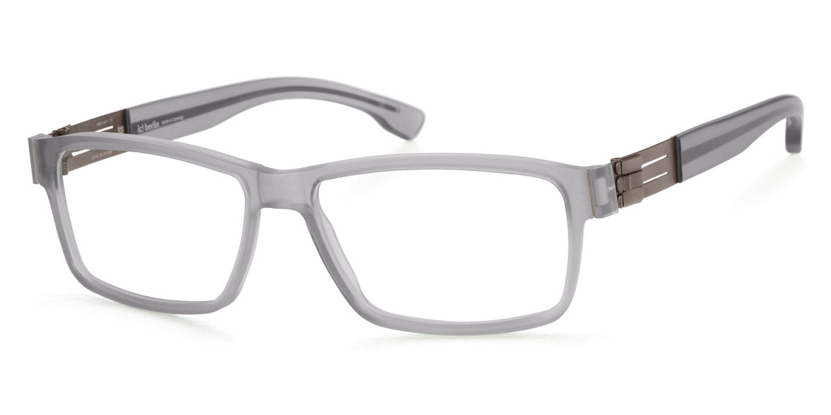 Ic! Berlin® Hack Sky-Grey-Rough 55 Eyeglasses