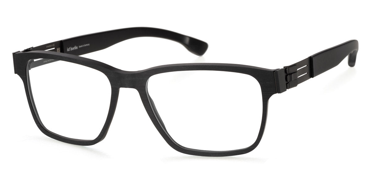 Ic! Berlin® Meta Black-Rough 55 Eyeglasses