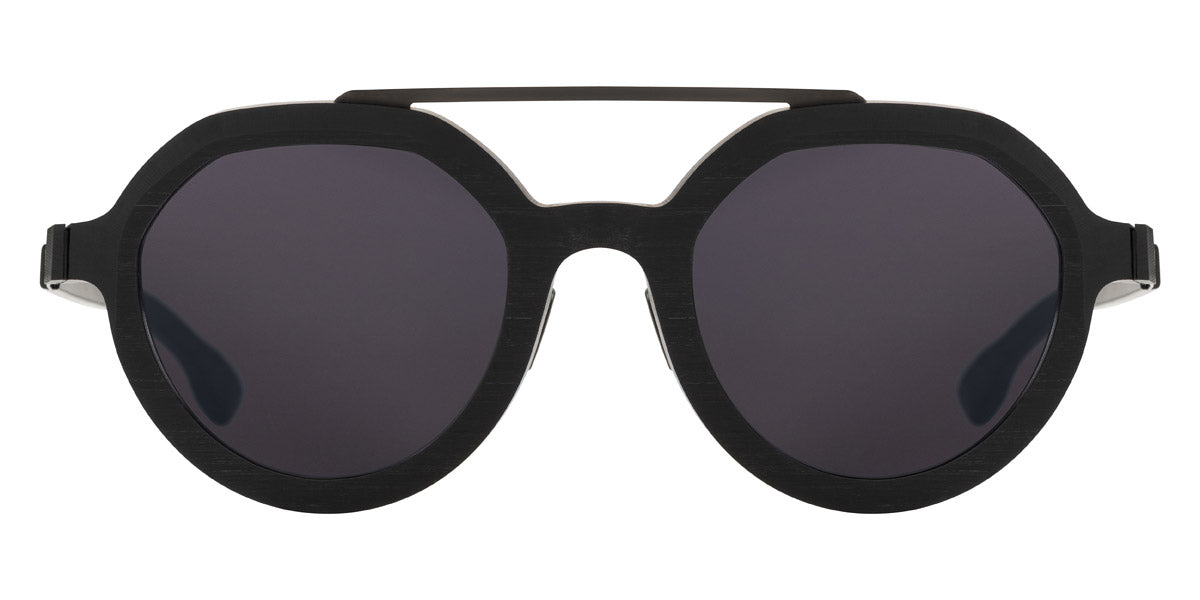 Ic! Berlin® Edison Ecoblack-Rough-Black 47 Sunglasses