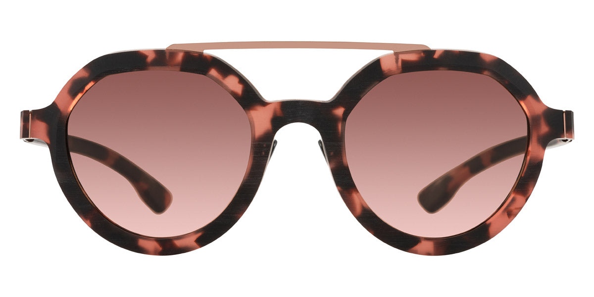 Ic! Berlin® Edison Ecoblush-Rough-Shiny-Copper 47 Sunglasses