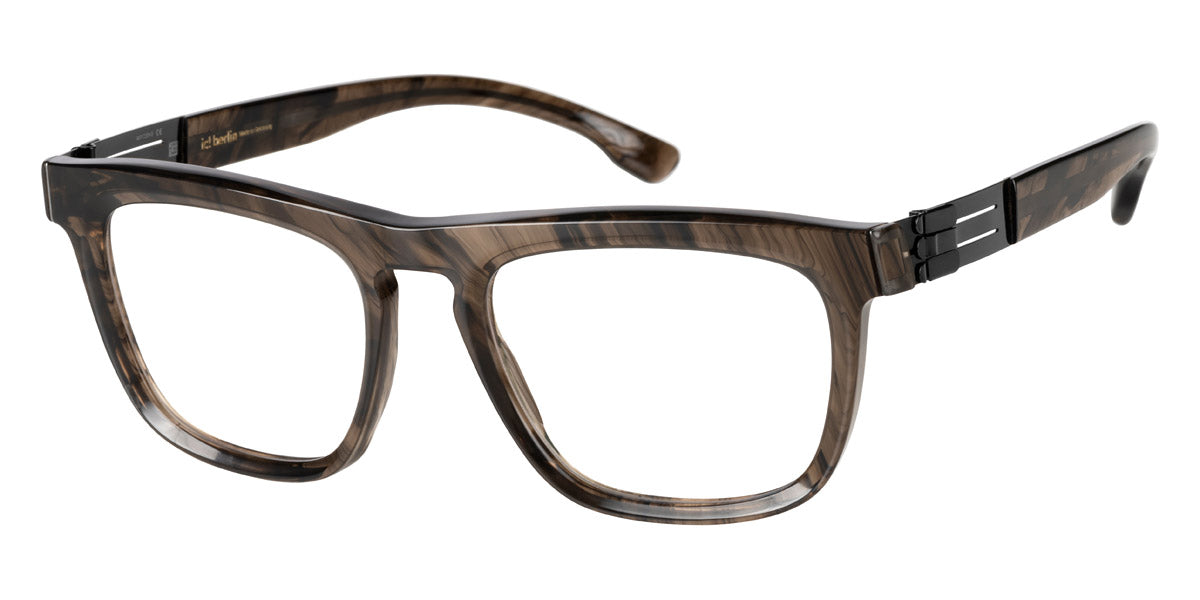 Ic! Berlin® Liam Brown Driftwood 53 Eyeglasses