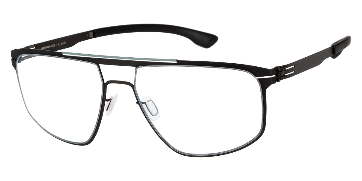 Ic! Berlin® AMG 08 Venice Green-Black 56 Eyeglasses