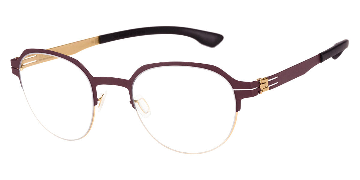 Ic! Berlin® Ari Bordeaux-Rose 50 Eyeglasses