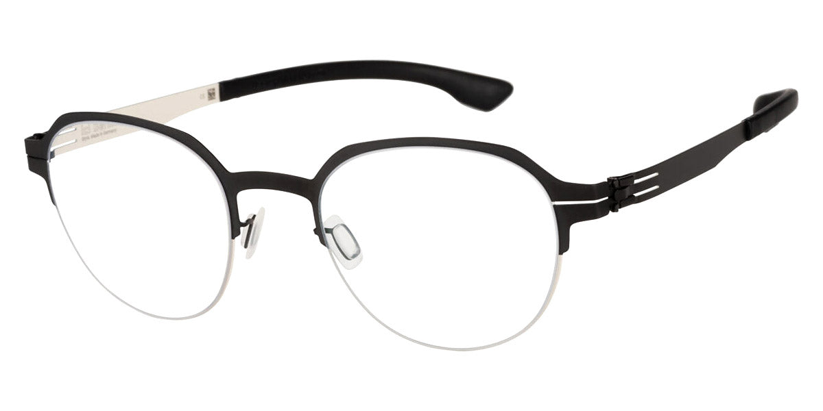 Ic! Berlin® Ari Off-White-Black Valley 50 Eyeglasses