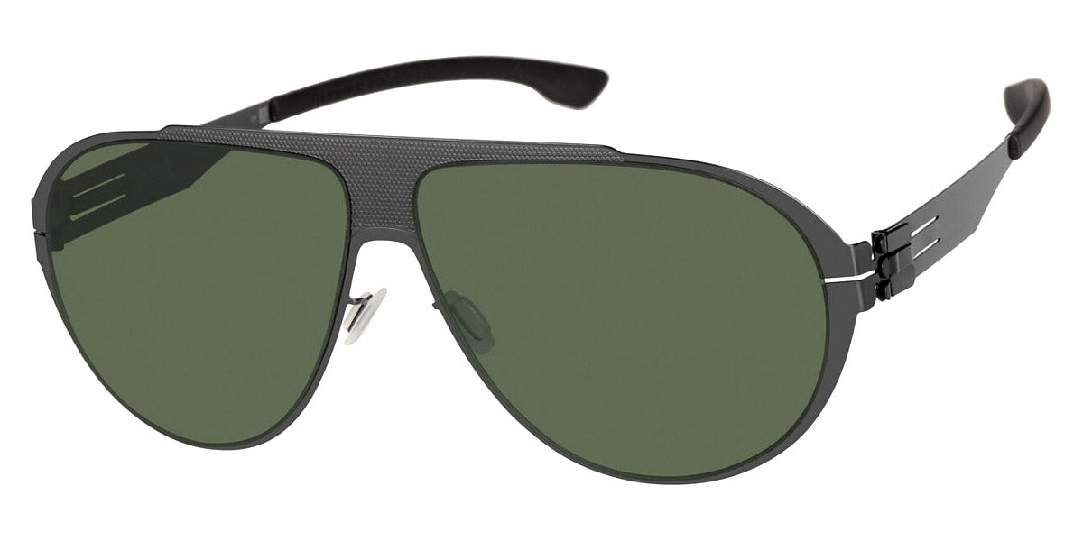 Ic! Berlin® Carson Gun-Metal 64 Sunglasses