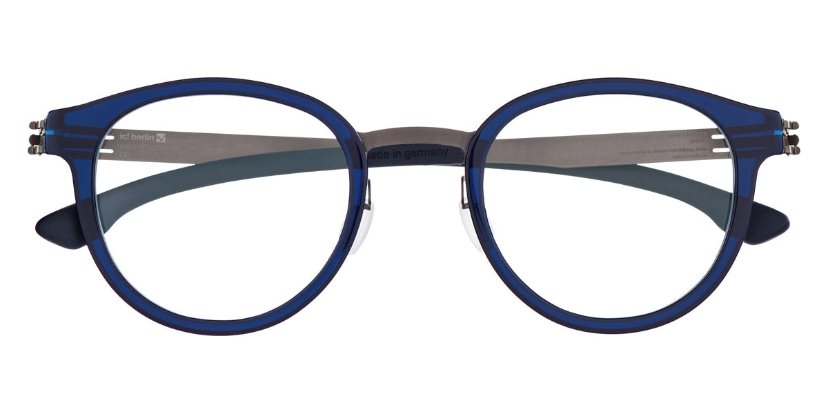 Ic! Berlin® Jangma Se Graphite-Cobalt-Blue 46 Eyeglasses