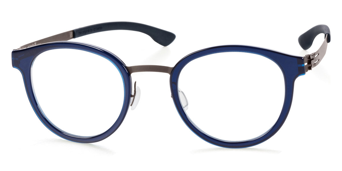 Ic! Berlin® Jangma Se Graphite-Cobalt-Blue 46 Eyeglasses