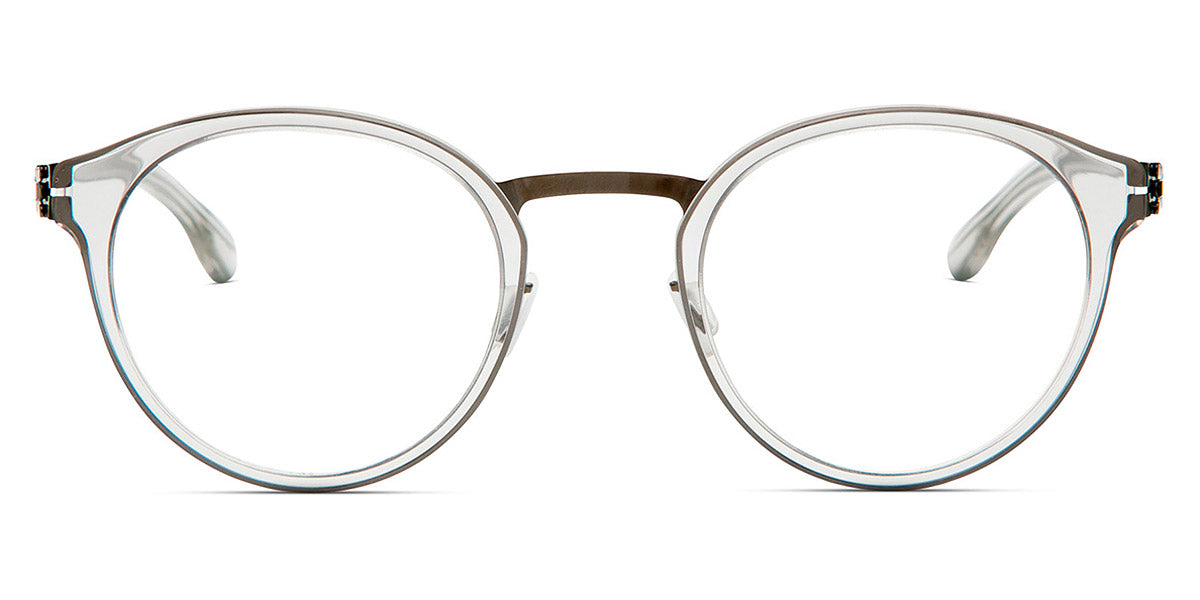 Ic! Berlin® Eric D Gun-Metal-Sky-Grey 48 Eyeglasses