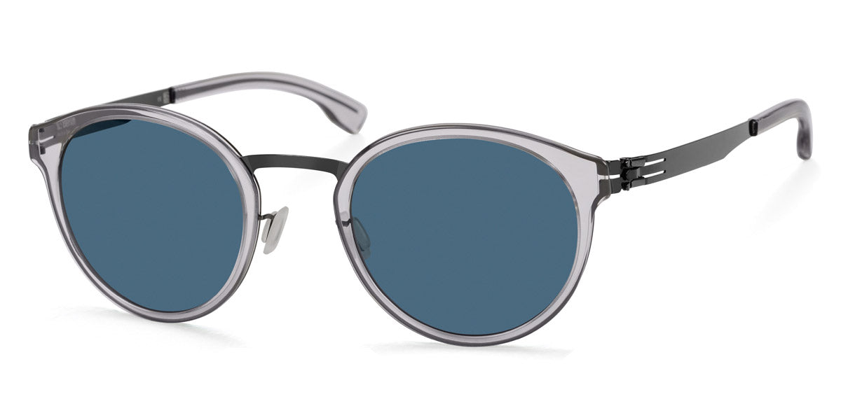 Ic! Berlin® Eric D Sun Gunmetal-Sky-Grey 48 Sunglasses