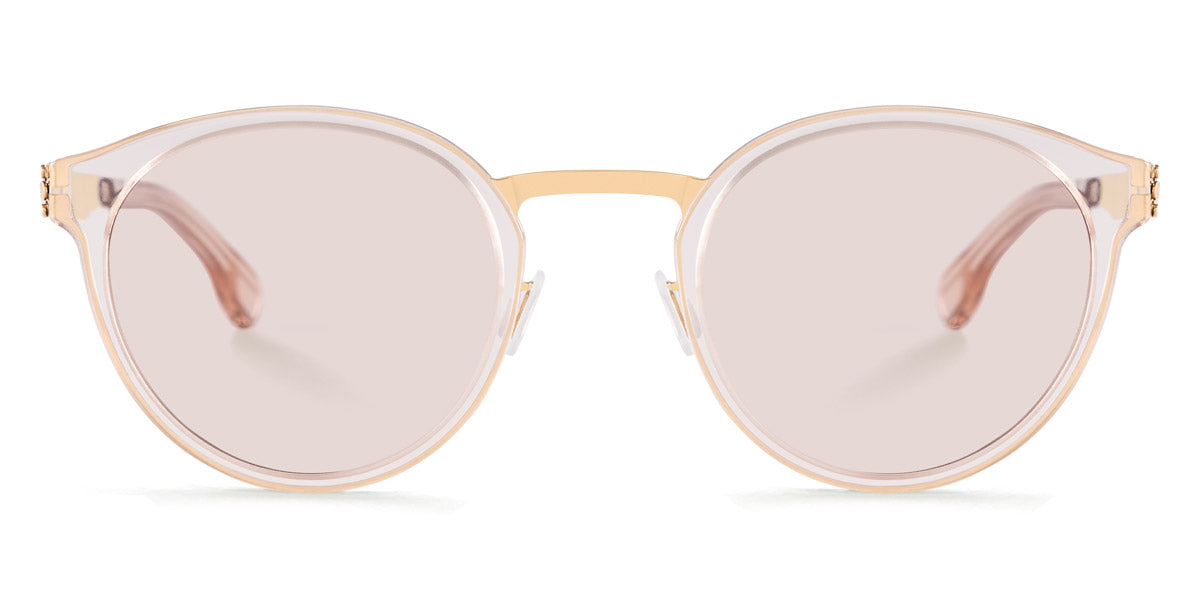 Ic! Berlin® Eric D Sun Rosé-Gold-Ice-Tea 48 Sunglasses