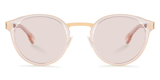 Ic! Berlin® Eric D Sun Rosé-Gold-Ice-Tea 48 Sunglasses