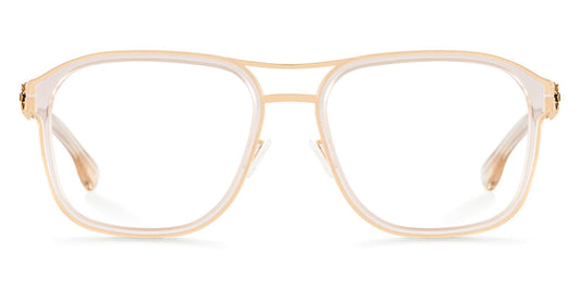 Ic! Berlin® Pablo L Rosé-Gold-Ice-Tea 54 Eyeglasses