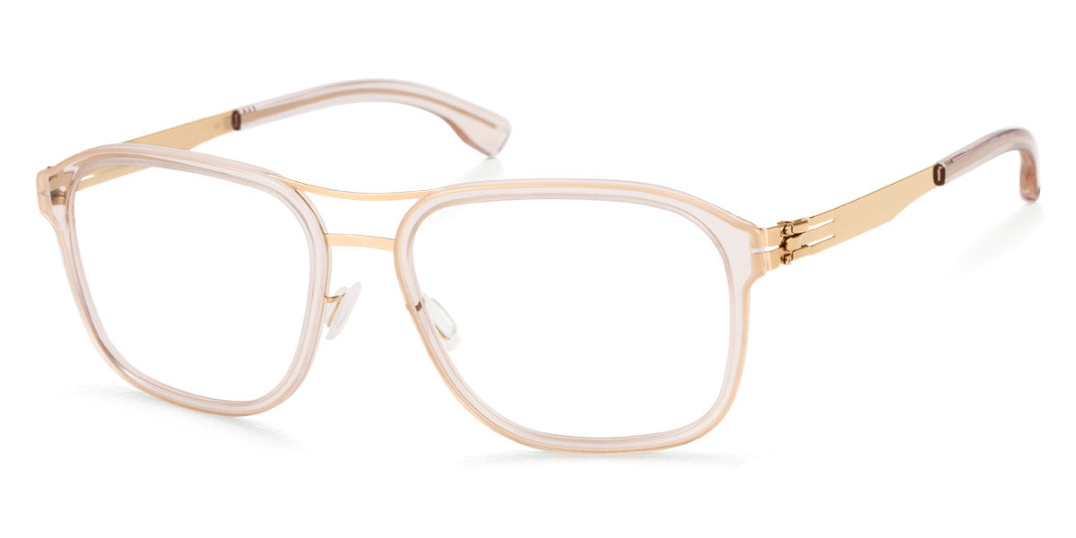 Ic! Berlin® Pablo L Rosé-Gold-Ice-Tea 54 Eyeglasses