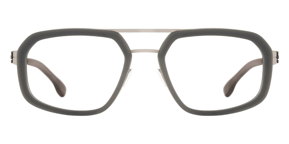 Ic! Berlin® Owen Shiny Graphite New Gray Matte 53 Eyeglasses