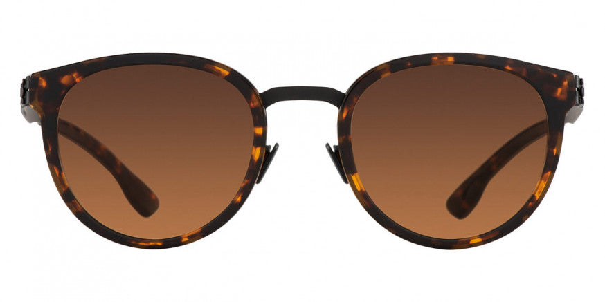 Ic! Berlin® Nicolas C. Black/Magma 50 Sunglasses